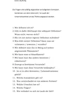 Vorschau - Anderer Materialtyp - 100 Fragen - schriftlicher Ausdruck C1 (von Liliya Rissling) - Seite 1