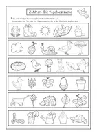 Vorschau - Arbeitsblätter - Zuhören- Im Frühling,Frühblüher (IdeenWolke) - Seite 2