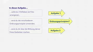 Vorschau - Präsentationen/Tafelbilder - Monochromes Stillleben Ordnungsprinzipien interaktives PDF - Deckblatt