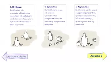 Vorschau - Präsentationen/Tafelbilder - Monochromes Stillleben Ordnungsprinzipien interaktives PDF - Seite 3
