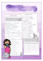 Vorschau - Arbeitsblätter - Wortbausteine - Vorsilben (5 Arbeitsblätter) - Deckblatt