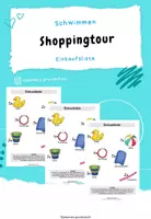 Vorschau - Arbeitsblätter - Shoppingtour Einkaufsliste - Deckblatt