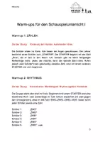 Vorschau - Text - Darstellendes Spiel WARM-UPs für den Schauspielunterricht I - Seite 2