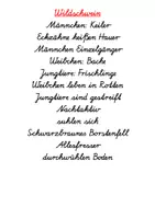 Vorschau - Poster - Tafelmaterial Waldtiere (Rotfuchs, Reh, Wildschwein) - SAS - Seite 1