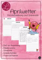 Vorschau - Arbeitsblätter - frühlingshafte Deutschstunden - Seite 1