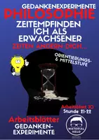 Vorschau - Arbeitsblätter - Zeitempfinden (Gedankenexperimente 10) - Deckblatt