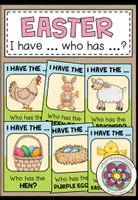Vorschau - Spiele - EASTER - I have ... who has ...? - Deckblatt