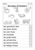 Vorschau - Arbeitsblätter - Lesespur Buchstabeneinführung S - Seite 2