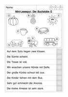 Vorschau - Arbeitsblätter - Lesespur Buchstabeneinführung S - Seite 3