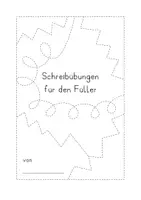 Vorschau - Arbeitsblätter - Füllerübungen in der Druckschrift - Seite 1