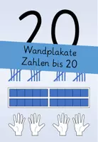 Vorschau - Poster - Zahlen bis 20: Wandplakate / Visualisierungen - Mathematik Klasse 1 - Deckblatt