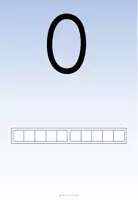 Vorschau - Poster - Zahlen bis 20: Wandplakate / Visualisierungen - Mathematik Klasse 1 - Seite 1
