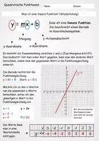 Vorschau - Arbeitsblätter - Quadratische Funktionen - Schrittweise Herleitung der Scheitelpunktform - Seite 3