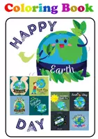 Vorschau - Arbeitsblätter - Earth Day Coloring Book For Kids Activities / Malbuch zum Earth Day für Kinderaktivitäten - Deckblatt