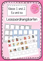 Vorschau - Arbeitsblätter - Alles zum Eu und eu - Materialpaket zur Buchstabeneinführung 1. und 2. Klasse - Seite 1