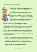 Vorschau - Stationenlernen - Osterwerkstatt Mathe: Oskar Hasenflink will Osterhase werden - Seite 1