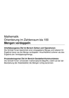 Vorschau - Arbeitsblätter - Mengen verdoppeln (Zahlenraum bis 100) - Seite 1