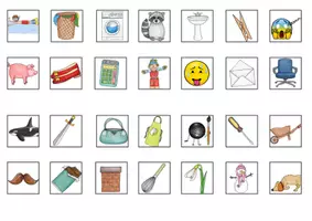 Vorschau - Spiele - Buchstabeneinführung Sch und sch - Lesezuordnungskarten (1. Klasse) - Seite 3