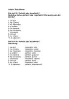Vorschau - Arbeitsblätter - Polnisch A2 Perfektive und imperfektive Verben - mit Lösung - Deckblatt