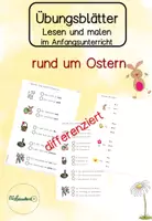Vorschau - Arbeitsblätter - Bundle Ostern - Deckblatt