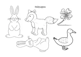 Vorschau - Stundenentwürfe - Stabpuppenspiel Der Hase mit der roten Nase - Seite 2