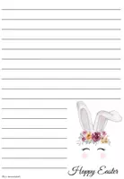 Vorschau - Anderer Materialtyp - Briefpapier Ostern/ Frühling - Seite 1