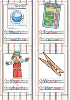 Vorschau - Fördermaterial/Inklusion - Buchstabeneinführung Sch und sch - Bild-Wortkarten (1. Klasse) - Seite 3