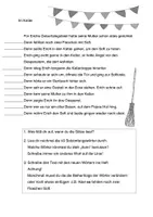 Vorschau - Arbeitsblätter - Aufsatzerziehung: Satzanfänge überarbeiten - Deckblatt