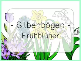 Vorschau - Spiele - Bundle 5 x interaktives Lesequiz Silben Anlaute Wörter & Sätze FRÜHBLÜHER interaktives Pdf - Seite 1