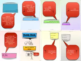Vorschau - Merkblätter - Buddy book "How to write a letter" - Seite 1