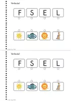 Vorschau - Arbeitsblätter - Mein Buchstaben-Heft, Anlaute zuordnen, phonologische Bewusstheit trainieren - Seite 3