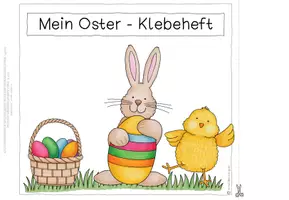 Vorschau - Arbeitsblätter - Klebeheft zu Ostern (Lesen und Schreiben) - Seite 3