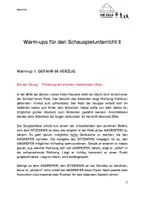 Vorschau - Aufgabenkarten - Darstellendes Spiel WARM-UPs für den Schauspielunterricht II - Seite 2
