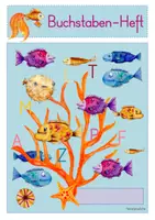 Vorschau - Bildkarten - Deckblätter zum Jahresthema Fische - Deckblatt