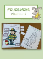 Vorschau - Arbeitsblätter - What is it? - FEUERWEHR - Deckblatt