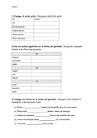 Vorschau - Arbeitsblätter - El gerundio – Resumen y ejercicios - Seite 1