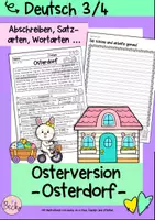 Vorschau - Arbeitsblätter - Üben am Text I Osterdorf - Deckblatt