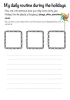 Vorschau - Arbeitsblätter - Easter holidays - At home and outside activities - Seite 3