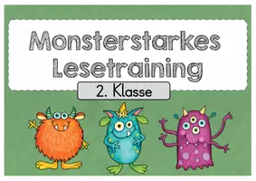 Vorschau - Arbeitsblätter - Monsterstarkes Lesetraining 2. Klasse - Seite 2
