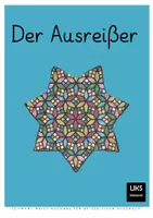 Vorschau - Stundenentwürfe - Lesetraining-Adventskalender in Grundschrift als Kopiervorlage - Kurzgeschichte und Ausmalsterne - Deckblatt