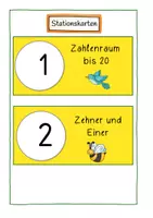 Vorschau - Arbeitsblätter - Mathewerkstatt- Frühling- Klasse 1 (Zahlenraum bis 20) - Seite 1