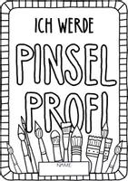 Vorschau - Unterrichtsreihen - Ich werde Pinselprofi - Übungen zum Malen mit Pinsel - Seite 3