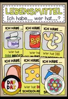 Vorschau - Spiele - LEBENSMITTEL - Ich habe... Wer hat...? (DAF/DAZ) - Deckblatt