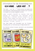 Vorschau - Spiele - LEBENSMITTEL - Ich habe... Wer hat...? (DAF/DAZ) - Seite 1