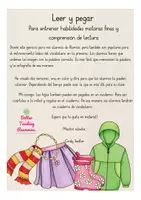 Vorschau - Arbeitsblätter - LA ROPA Arbeitsblätter Spanisch (leer y pegar) - Seite 1