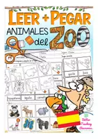 Vorschau - Arbeitsblätter - Animales del zoo Arbeitsblätter Spanisch (leer y pegar) - Deckblatt