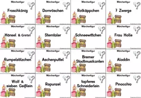 Vorschau - Arbeitsblätter - Wer bin ich- Märchen - Seite 2