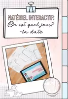Vorschau - Arbeitsblätter - PDF interactif/ Fiche de travail: On est quel jour? (la date) #edukiknaller2021 - Deckblatt