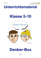 Vorschau - Mal- und Bastelvorlagen - Denker-Box - Deckblatt
