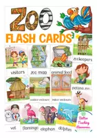 Vorschau - Poster - at the zoo Englisch Bildkarten flash cards - Deckblatt